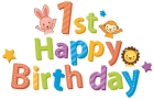 1st Happy Birthday 와 동물들