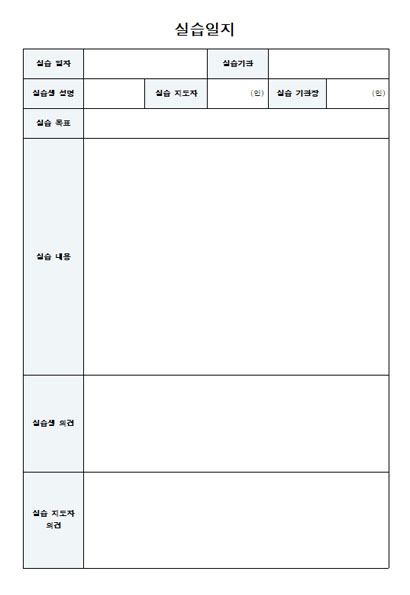 실습일지 미리보기