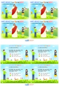 중고등부전도지_주일학교(예수님과학생들)(엽서형식) 미리보기 이미지